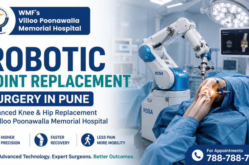 Robotic Joint Replacement Surgery in Pune – Advanced Knee & Hip Replacement at Villoo Poonawalla Memorial Hospital
